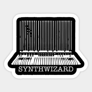 SYNTHWIZARD #1 Sticker